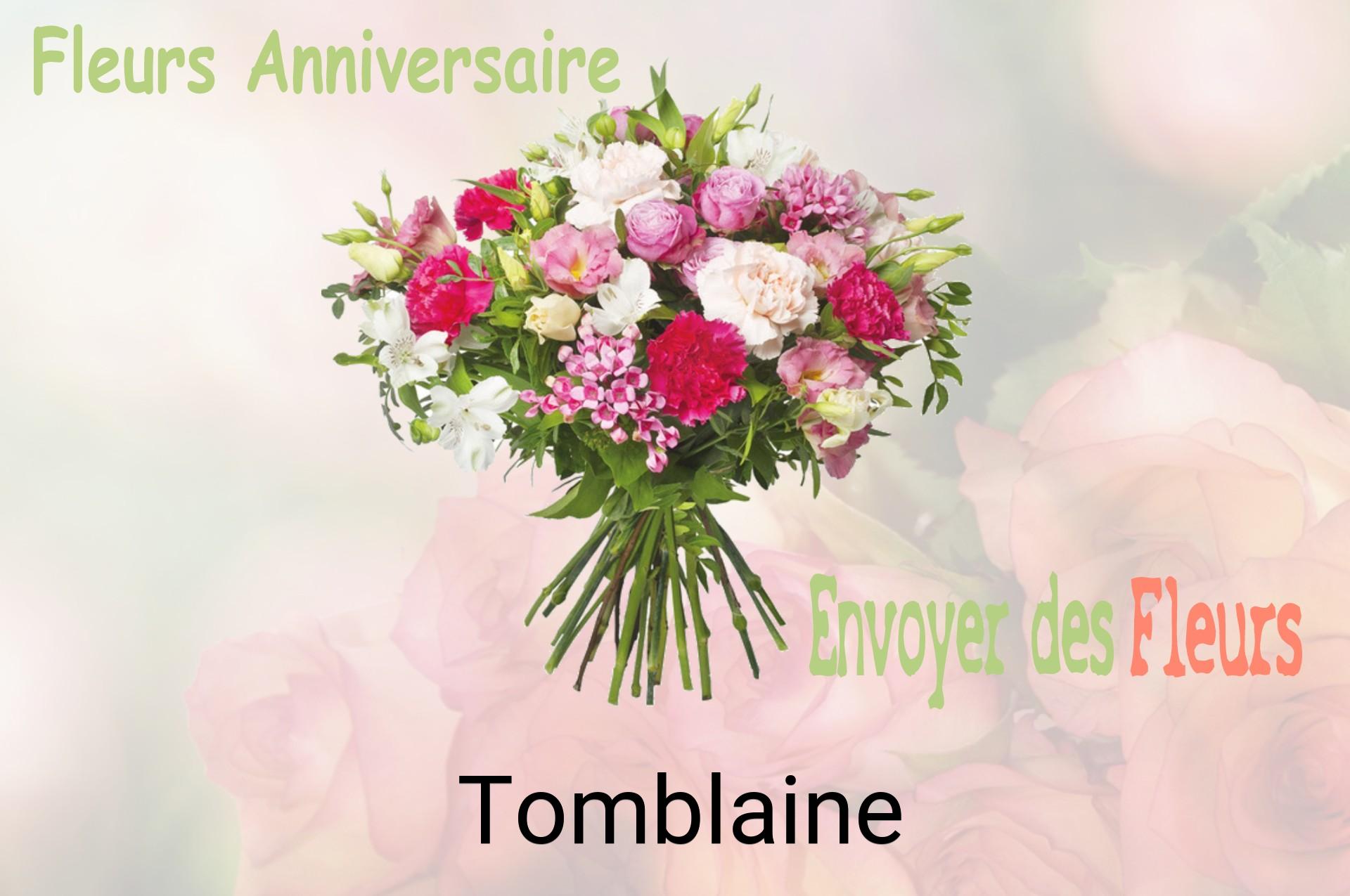 Bouquet de fleurs d’anniversaire livré à Tomblaine