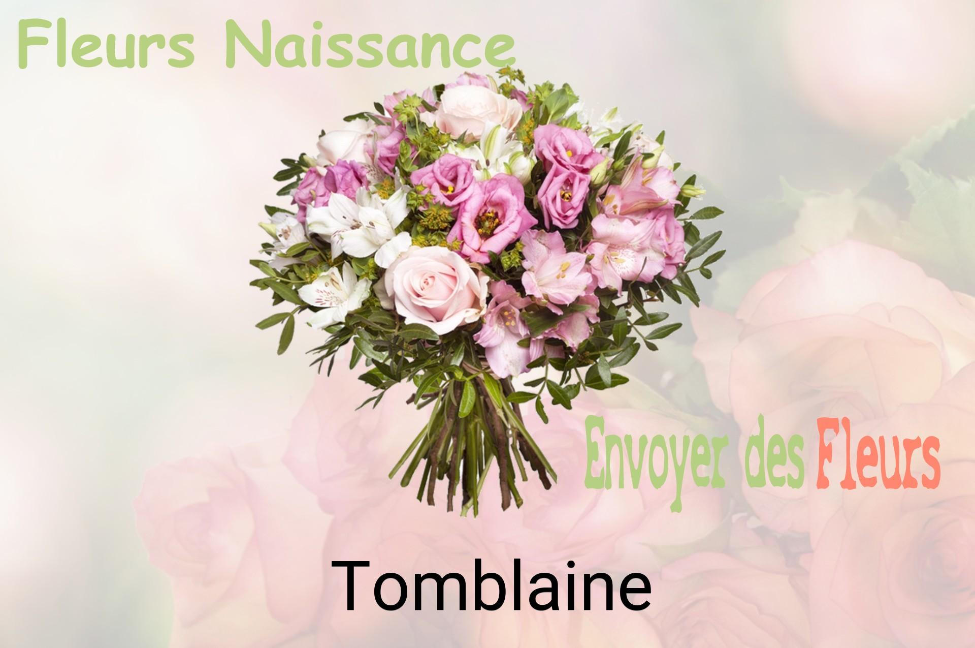 Bouquet de fleurs de naissance livré à Tomblaine